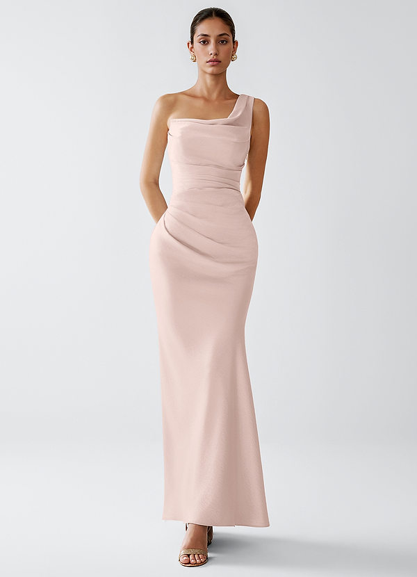 Robe Maxi Rose Rougissant Kira image1