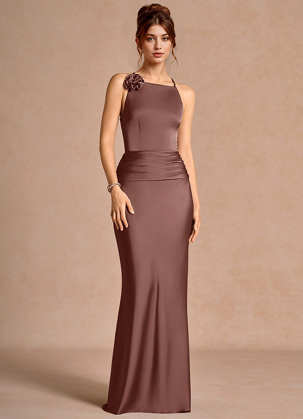 Vestido Moca Coco Largo Pianni image1