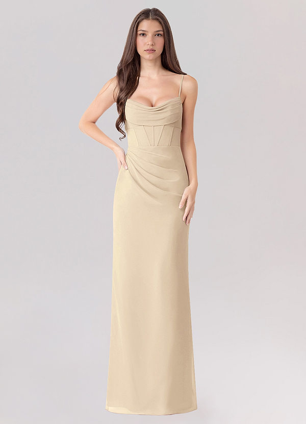 Mai Champagne Maxi Dress image1