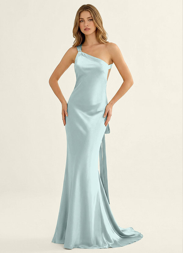 Persephone Mist Satin Prom Dress image1