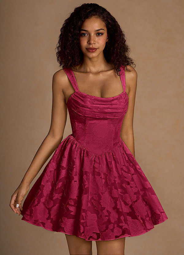 Ivy Merlot Mini Dress image1