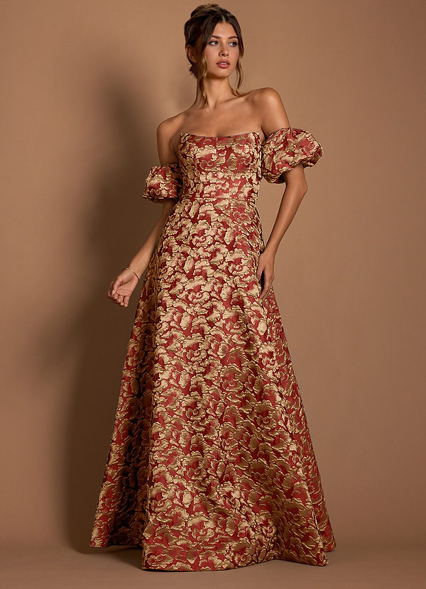 vestido Maxi Vinho Eowyn image1