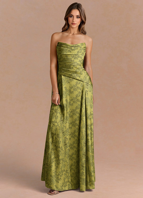 Gabriela Moss Navy Maxi Dress image1