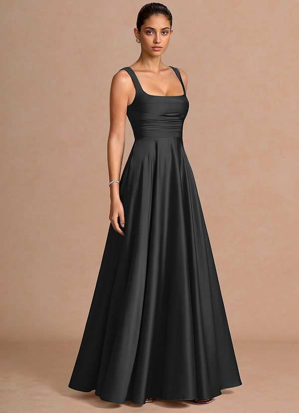Azaria Black Maxi Dress image1