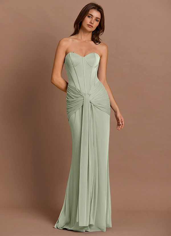 Kalliope Dusty Sage Maxi Dress image1