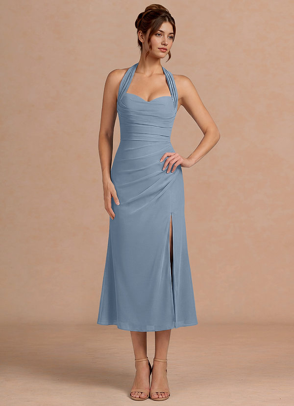 Kleid Destiny Staubiges Blau image1