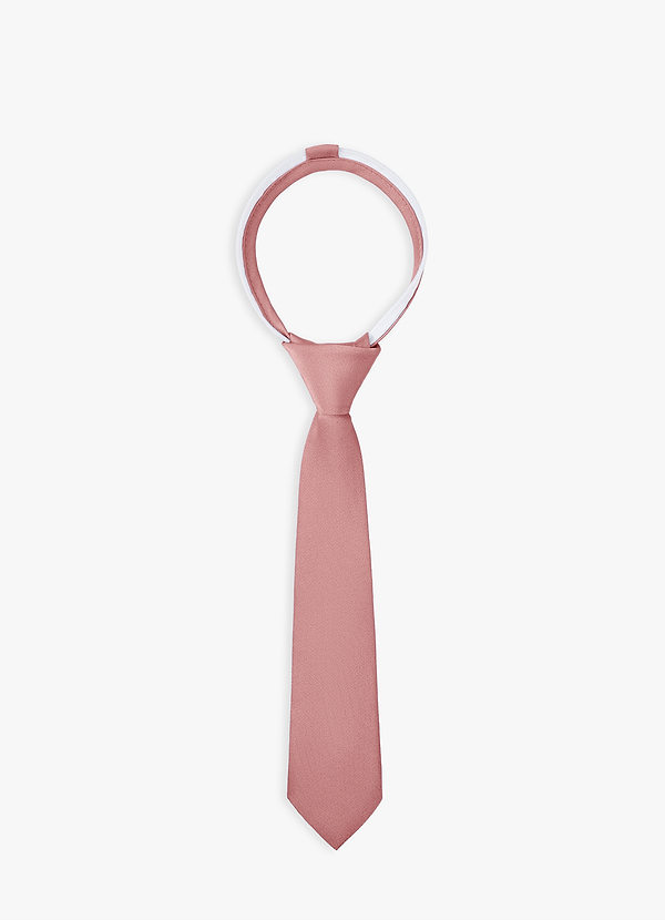 front Boy's Stretch Satin Pre-Tie