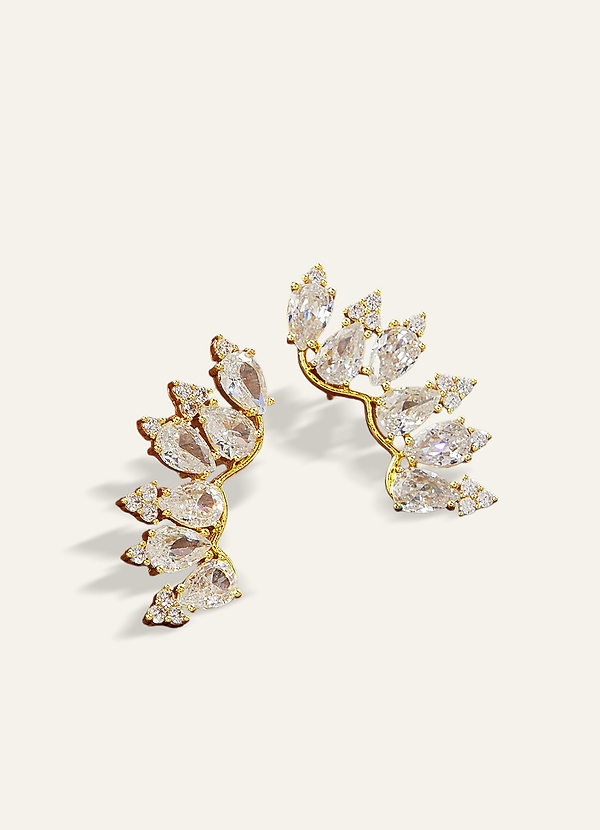 front Crystal Constellation Earrings