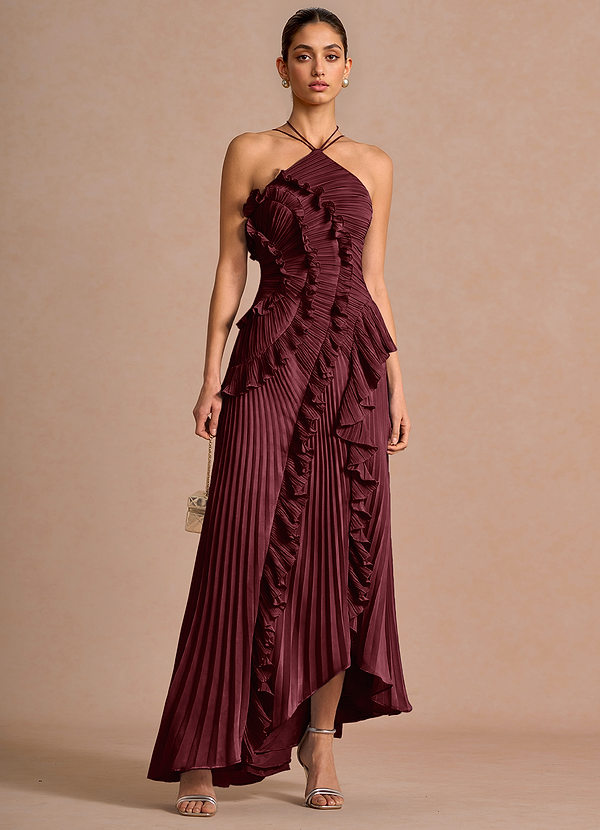 Hatsu Wine Maxi Dress image1