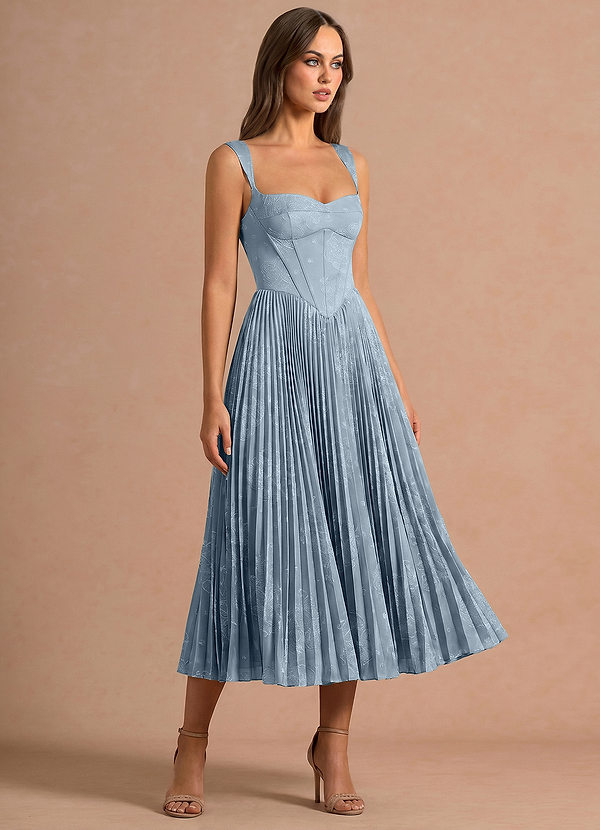 Kireth Powder Blue Midi Dress image1