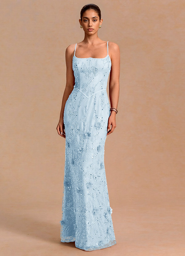 Althea Sininen Maxi mekko image1