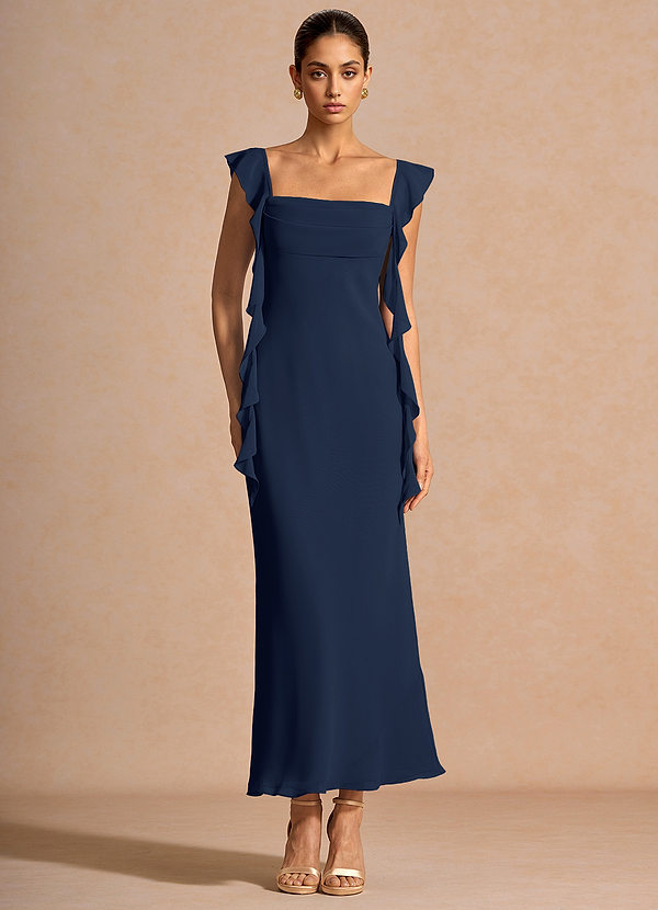 Diana Navy Maxi Dress image1