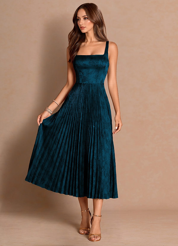 Robe Midi Marineblau Tatiana image1