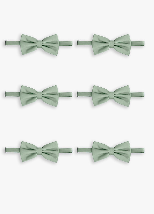 front Nœud papillon extensible en satin ajustable – Ensemble de 6 pièces