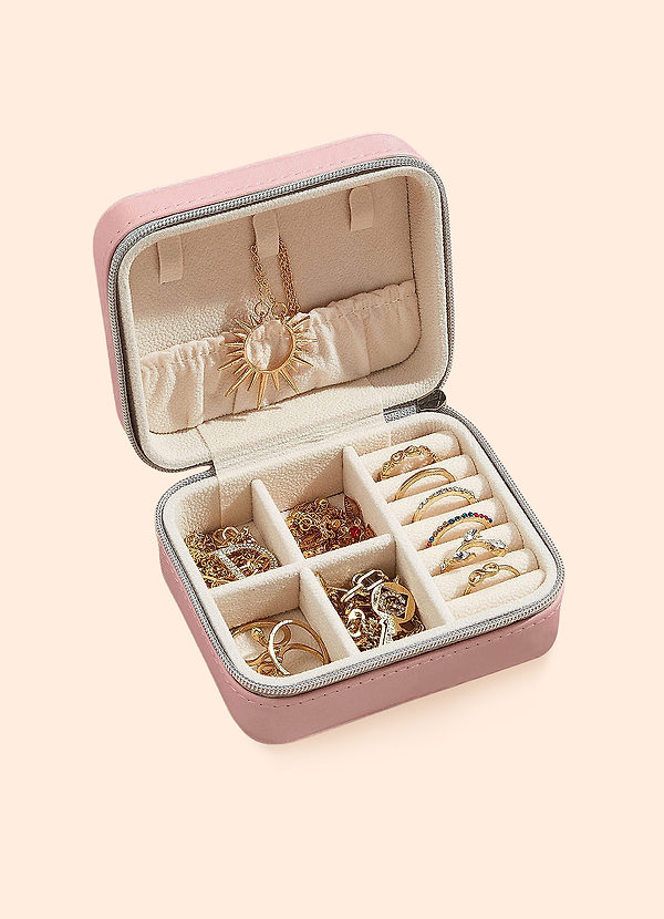 front PU Travel Jewelry Box