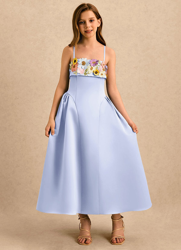 Azazie Gianna Girls Formal Sukienki dla dziewczynek sypiących kwiaty  image1