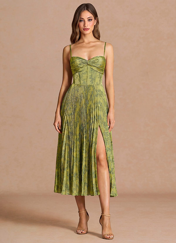 Robe Mi-Longue Mousse Marine Vesper image1