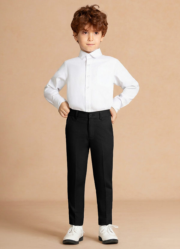 front Theo Black Boy Pants