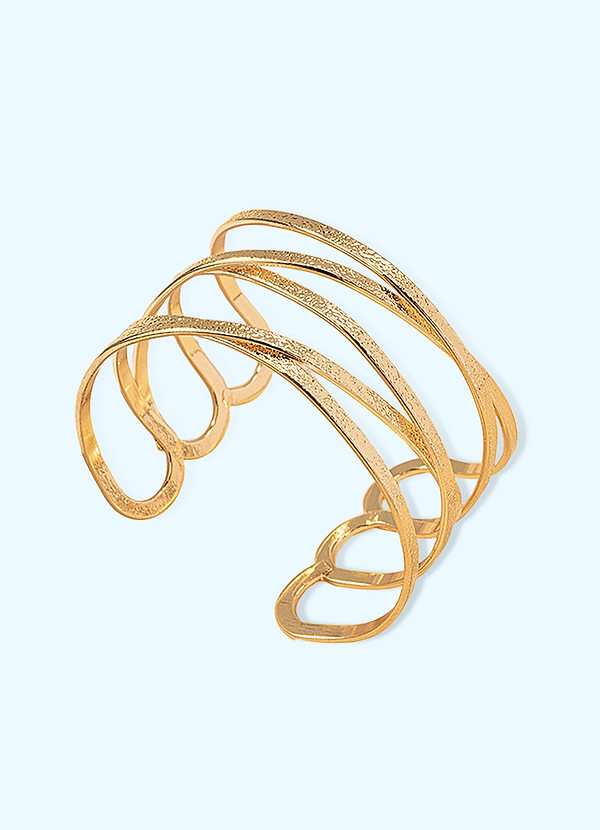 front Tangled Cuff Bracelet