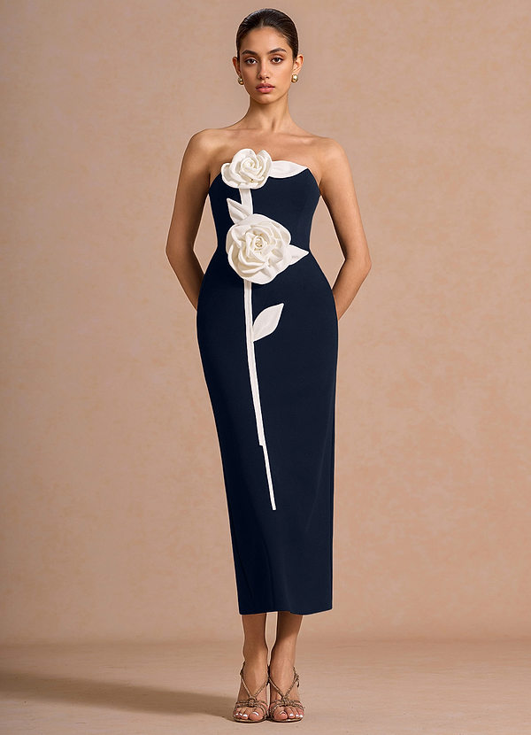 Sunniva Navy Maxi Dress image1