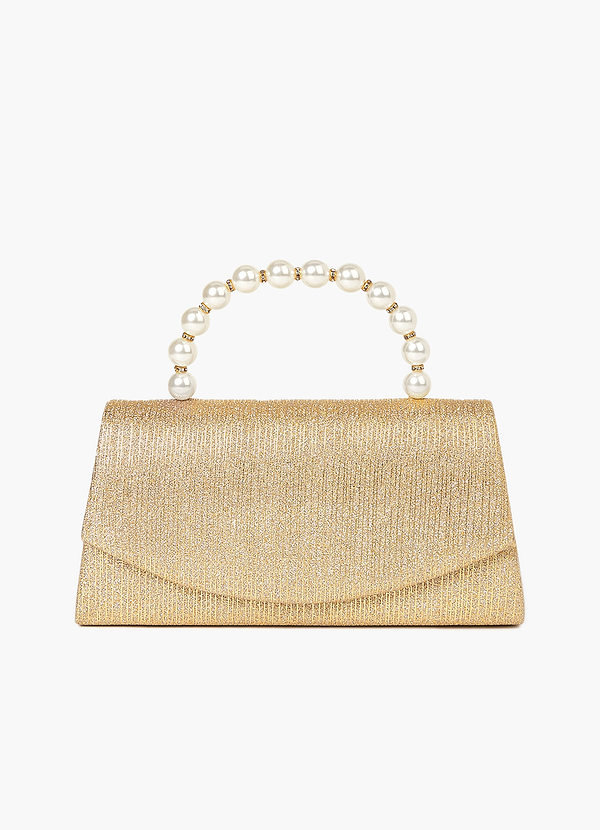 front Glitter Och Pärlor Handväska