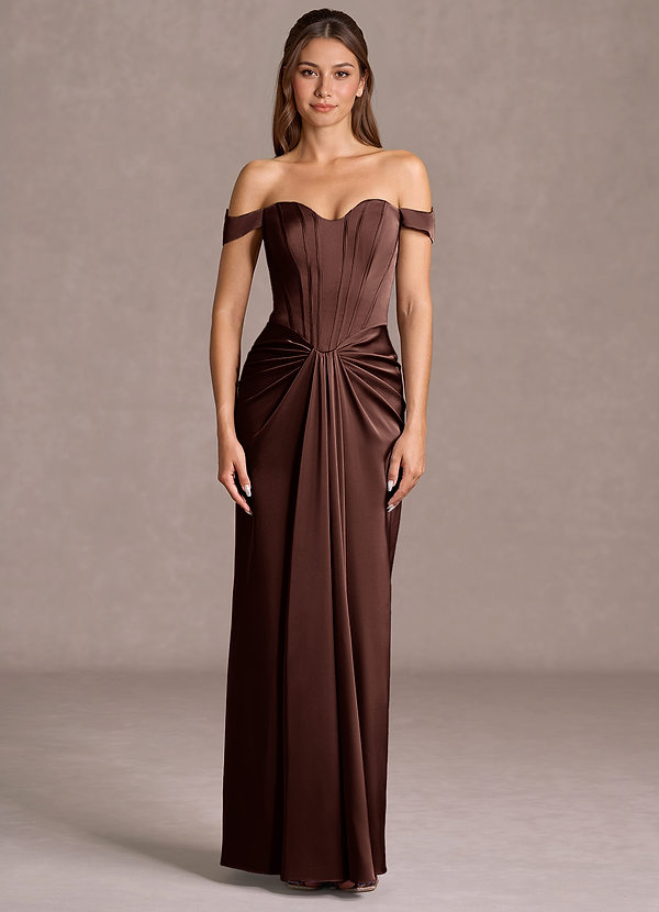 Kleid Lorelei Mokka Kokos image1
