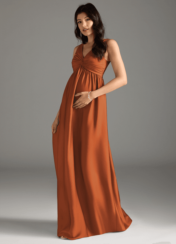 Azazie Yetta Maternity Bridesmaid Dresses  image1