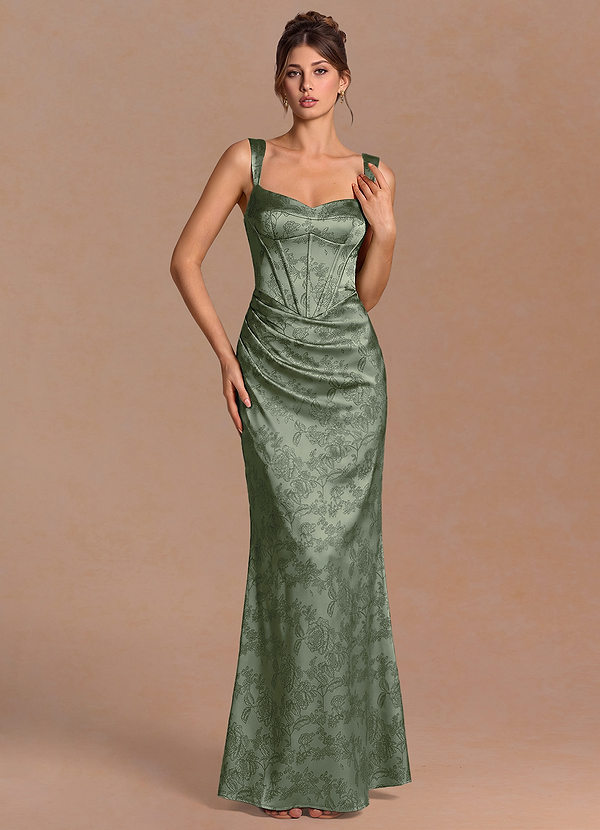 Mela Sage Blue Maxi Dress image1