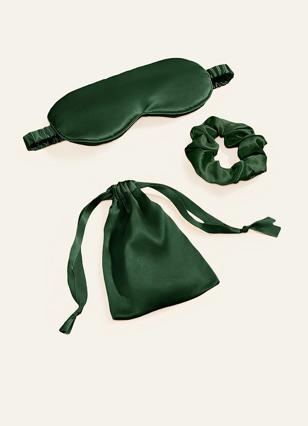 front Scrunchie Sleep Mask Set