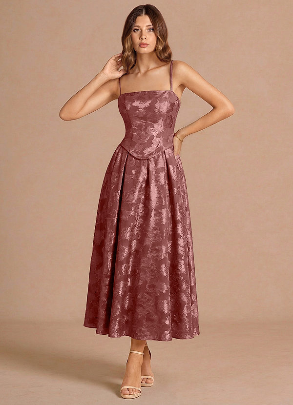 Petal Vintage Rose Midi Dress image1