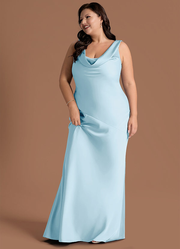 Vestido Azul Cielo Largo Rylina image1