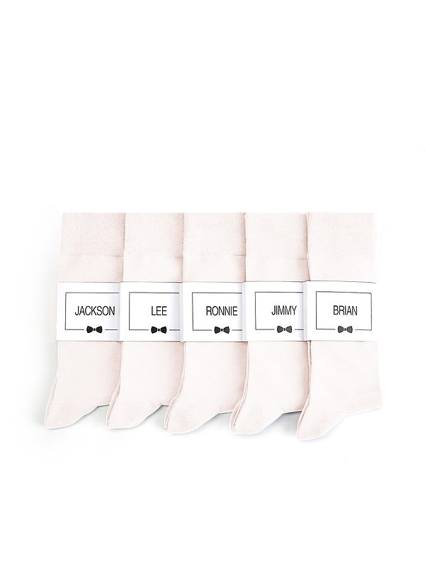 front Herensokken met aangepast label