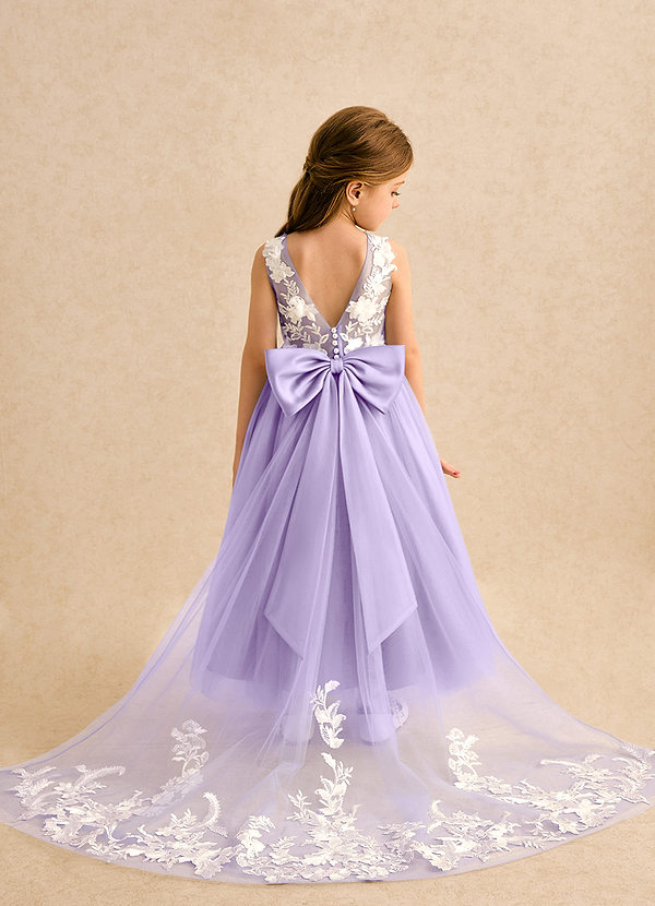 Azazie Mixie Klänningar för brudeflicka Klä Balklänning i Spets image1