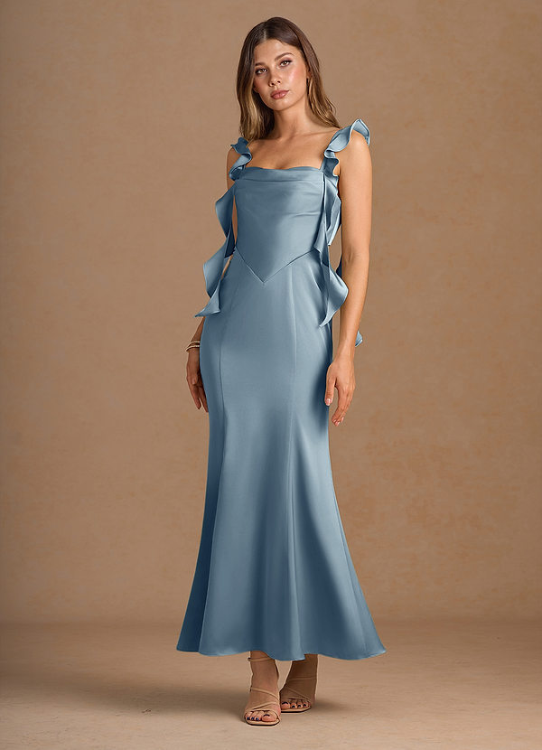 Lilibet Azzurro Polvere Maxi vestito image1