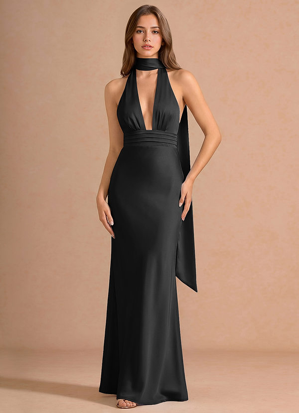 Linnea Black Maxi Dress image1