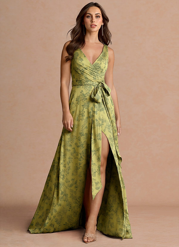 Lilou Moss Navy Maxi Dress image1