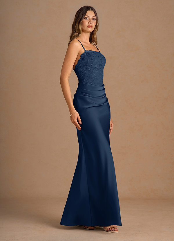 Arlise Navy Maxi Dress image1