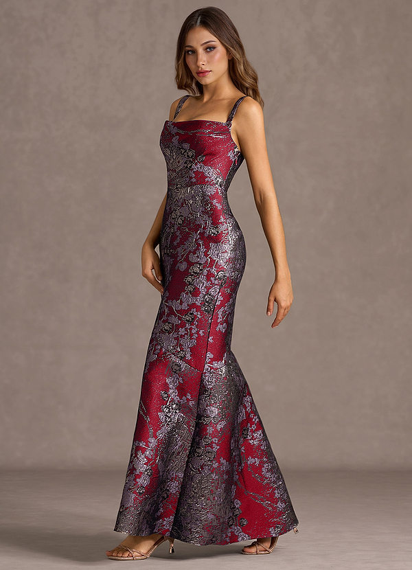 Trinity Merlot Maxi Dress image1