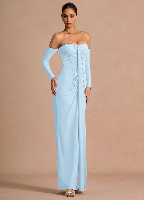 Harper Sky Blue Maxi Dress image1
