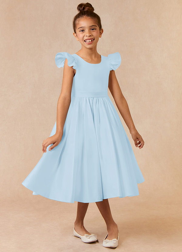 Sky Blue Flower Girl Dresses Azazie