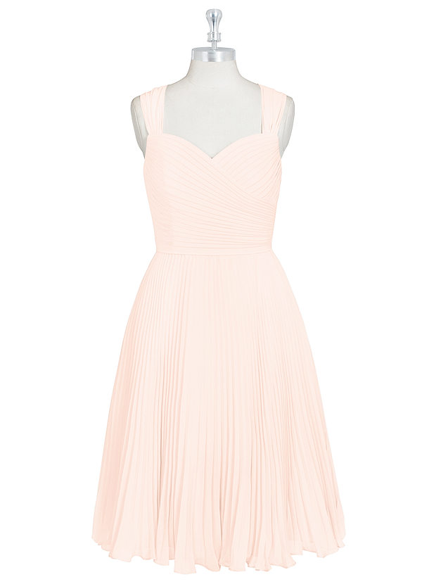 azazie pearl pink