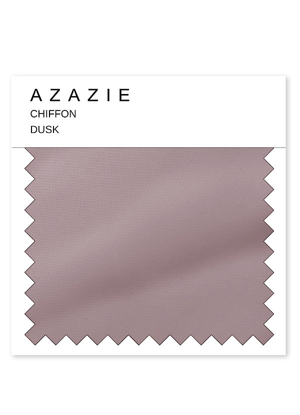 front Azazie Dusk Chiffon Swatch