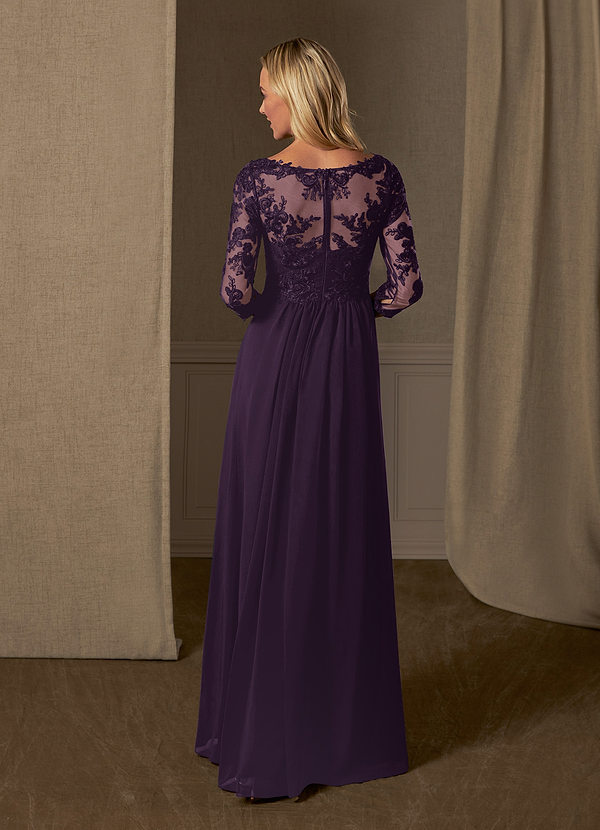 Floor Length / Three Quarter Sleeve Mother Of The Bride Dresses | Azazie