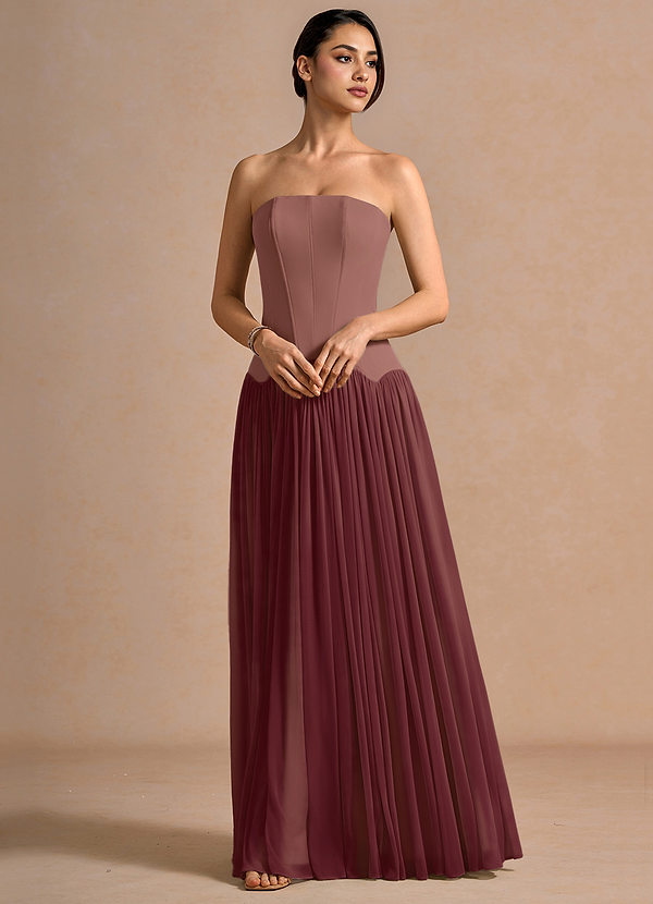 Eirisse Wine Maxi Dress image1