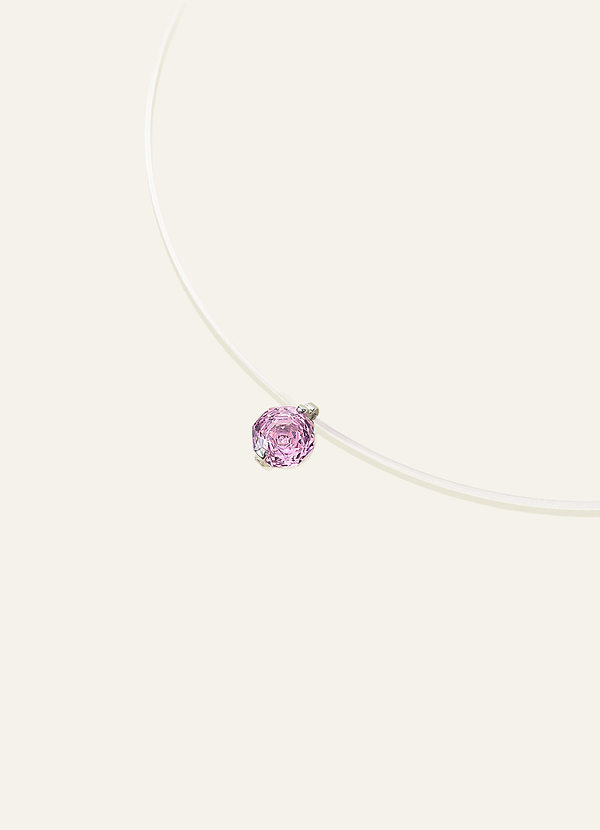 front Collana Pink Crystal Illusion