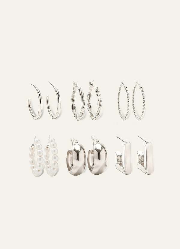 front Versatile Earrings Set of 6