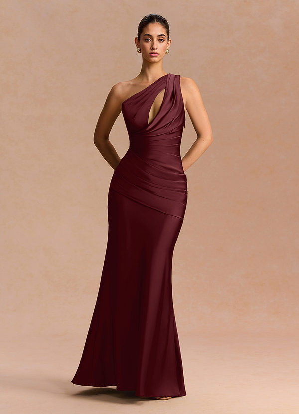 Guinevere Wine Maxi Dress image1