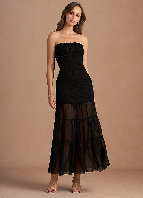 Annie Black Maxi Dress image1