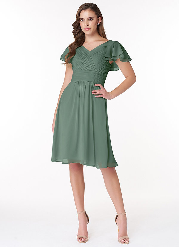 Azazie Hadley Modest Bridesmaid Dresses  image1