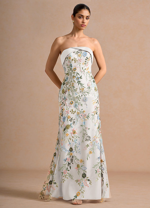 Beabea White Maxi Dress image1